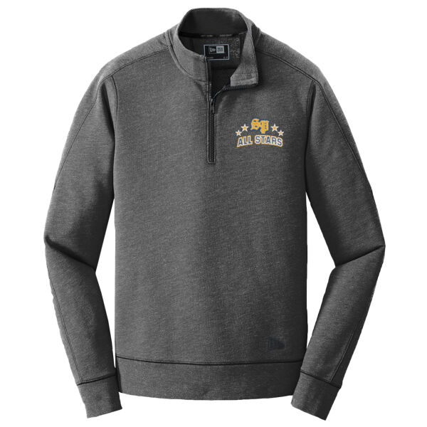 New Era® Tri-Blend Fleece 1/4-Zip Pullover Thumbnail