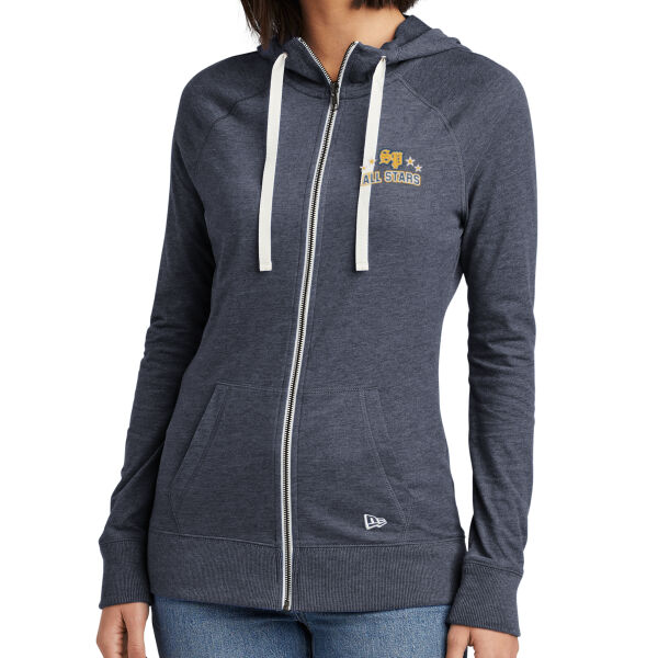 New Era® Women's Sueded Cotton Blend Full-Zip Hoodie Thumbnail