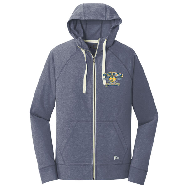 New Era® Sueded Cotton Blend Full-Zip Hoodie Thumbnail
