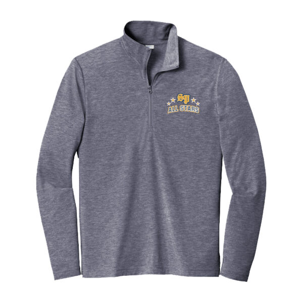 Sport-Tek® PosiCharge® Tri-Blend Wicking 1/4-Zip Pullover Thumbnail